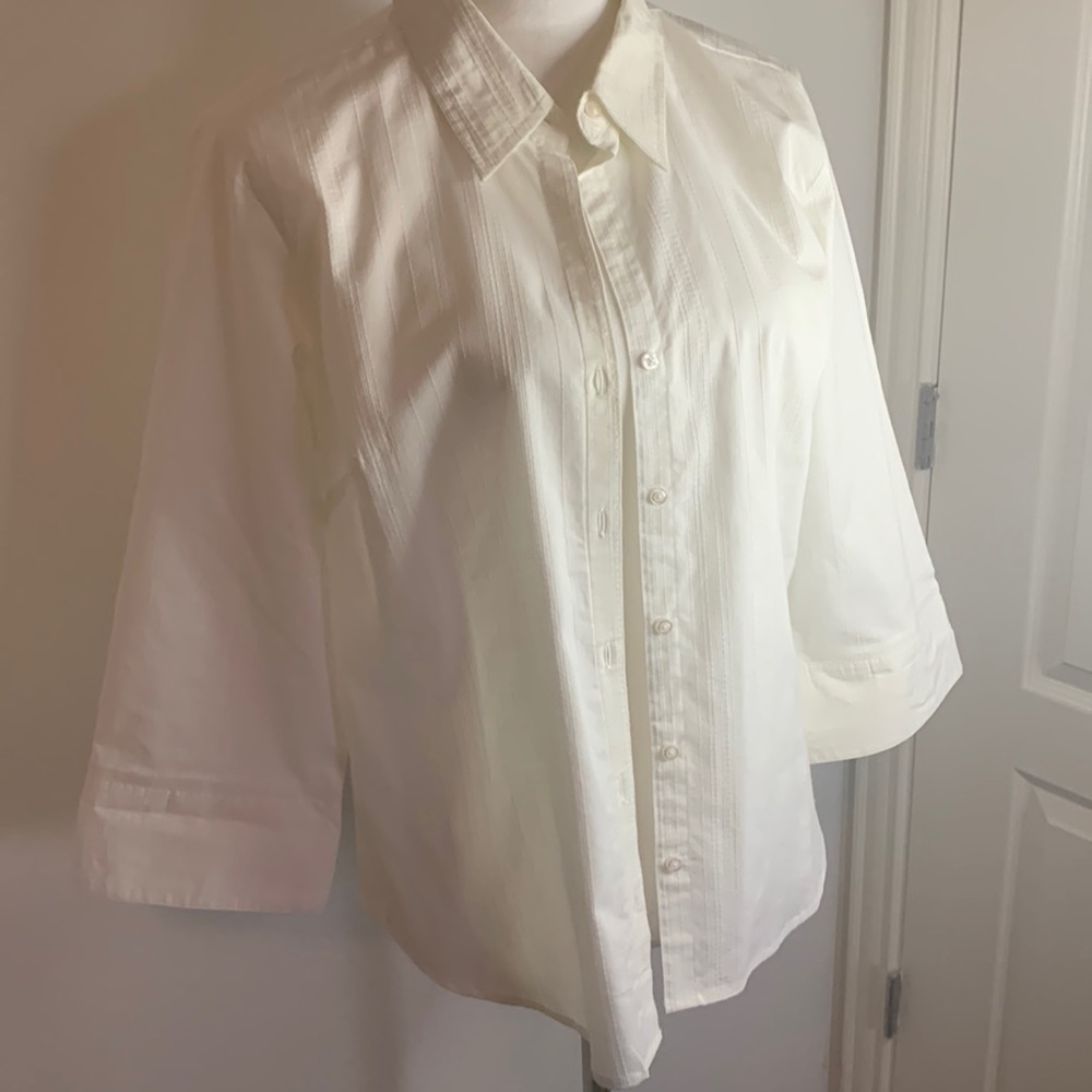 NWT ALC Stretch White Blouse, Large